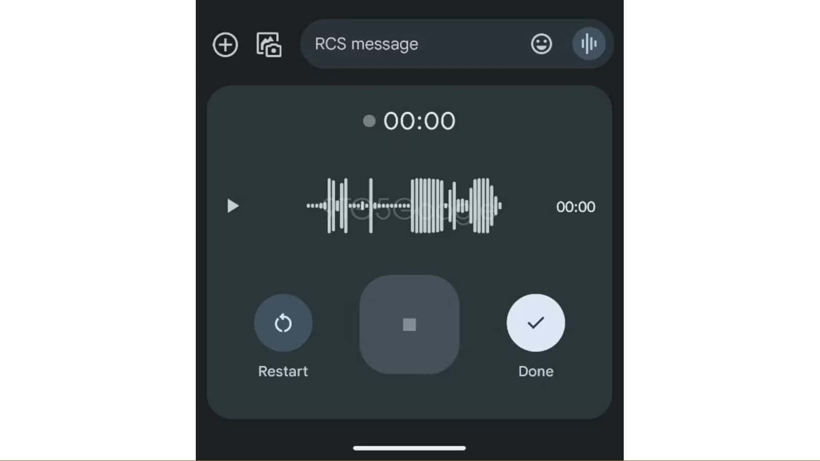 Google messages new voice recorder